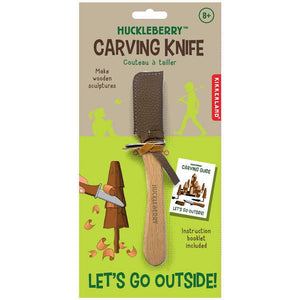 Kikkerland Design Inc - Huckleberry Carving Knife - Bawston & Tucker - 