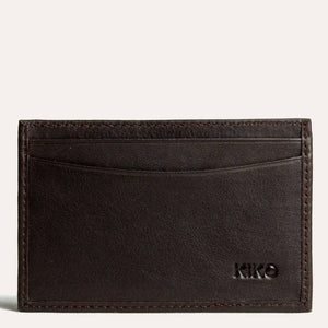 Kiko Leather - Brown Classic Card Case - Bawston & Tucker - 