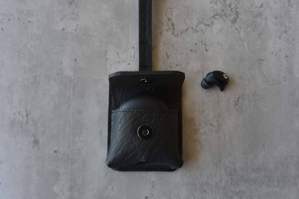 Kiko Leather - Leather Airpod Holder - Bawston & Tucker - 