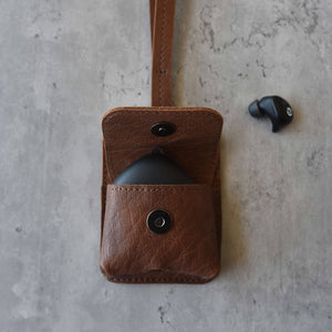 Kiko Leather - Leather Airpod Holder - Bawston & Tucker - 