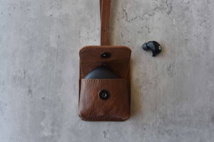 Kiko Leather - Leather Airpod Holder - Bawston & Tucker - 