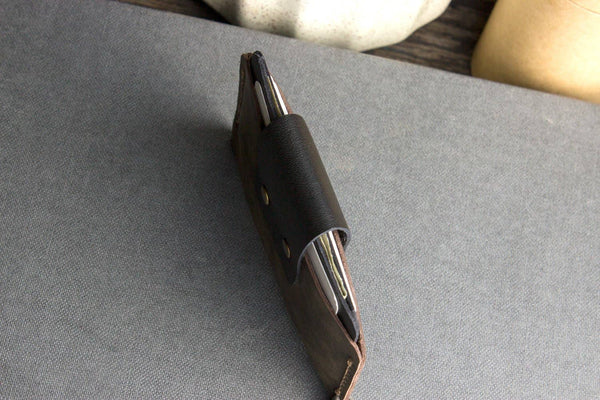 Kiko Leather - Leather Card Case - Bawston & Tucker - 