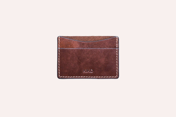 Kiko Leather - Leather Card Holder - Bawston & Tucker - 