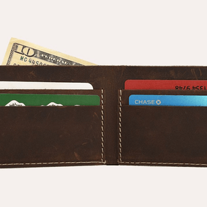 Kiko Leather - Straight Cut Bifold - Bawston & Tucker - 