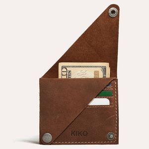 Kiko Leather - Wing Fold Card Case - Bawston & Tucker - 