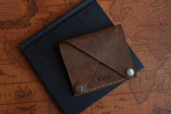 Kiko Leather - Wing Fold Card Case - Bawston & Tucker - 