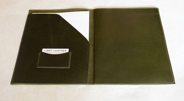 Lindy Leather - Leather Legal Pad - Bawston & Tucker - 