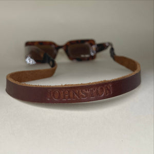 Lindy Leather - Leather Sunglass Strap - Bawston & Tucker - 