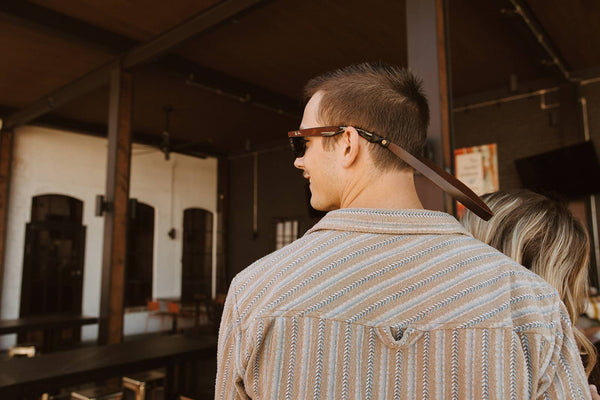 Lindy Leather - Leather Sunglass Strap - Bawston & Tucker - 