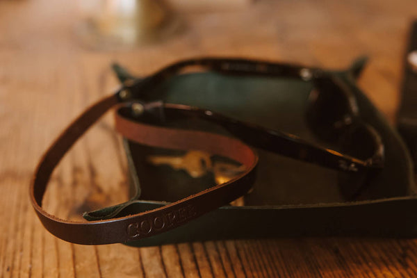 Lindy Leather - Leather Sunglass Strap - Bawston & Tucker - 