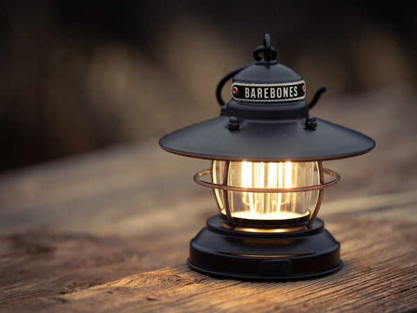 Mini Edison Lantern - Antique Bronze - B&T Home Goods - Bawston & Tucker - Camping