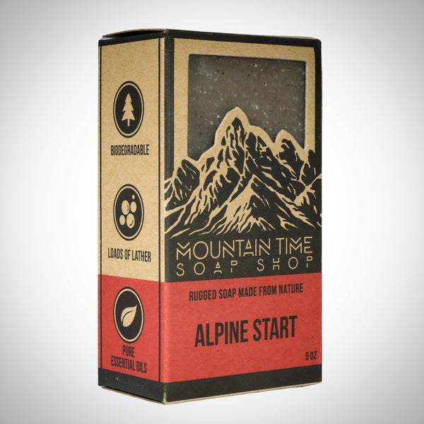 MOUNTAIN TIME SOAP - Alpine Start Bar Soap - Bawston & Tucker - 
