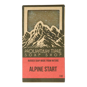 MOUNTAIN TIME SOAP - Alpine Start Bar Soap - Bawston & Tucker - 