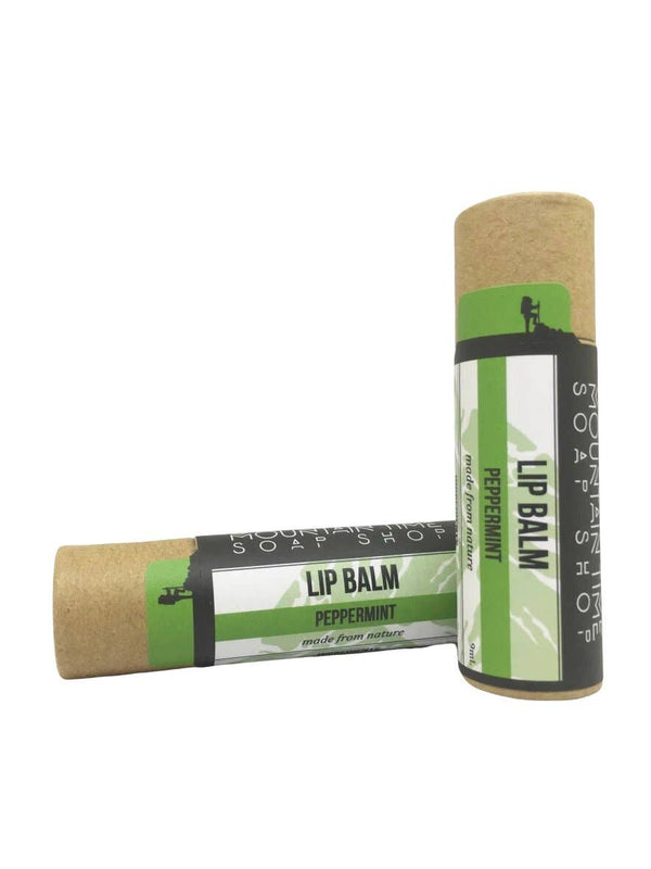 MOUNTAIN TIME SOAP - Peppermint Lip Balm - Bawston & Tucker - 