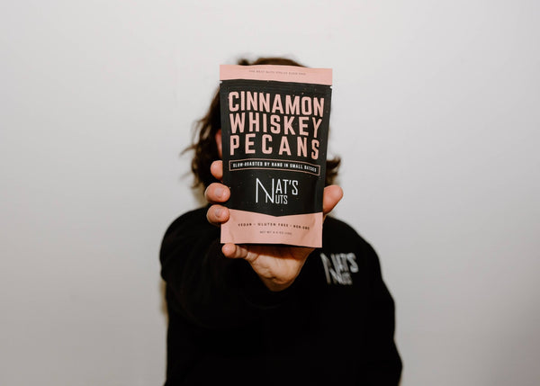 Nat's Nuts - Cinnamon Whiskey Pecans - Bawston & Tucker - 