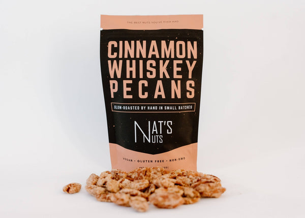 Nat's Nuts - Cinnamon Whiskey Pecans - Bawston & Tucker - 