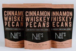Nat's Nuts - Cinnamon Whiskey Pecans - Bawston & Tucker - 