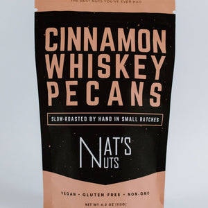 Nat's Nuts - Cinnamon Whiskey Pecans - Bawston & Tucker - 