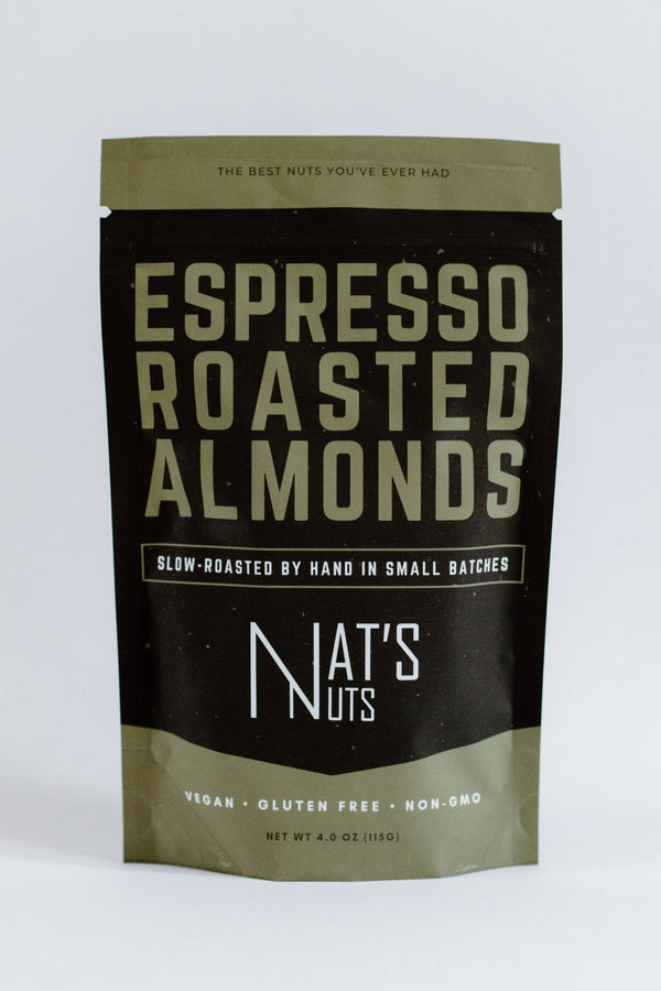 Nat's Nuts - Espresso Roasted Almonds - Bawston & Tucker - 