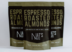 Nat's Nuts - Espresso Roasted Almonds - Bawston & Tucker - 