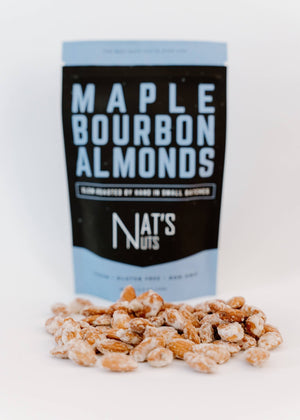 Nat's Nuts - Maple Bourbon Almonds - Bawston & Tucker - 