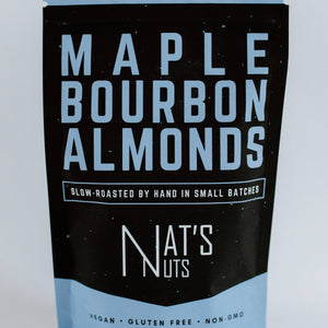 Nat's Nuts - Maple Bourbon Almonds - Bawston & Tucker - 