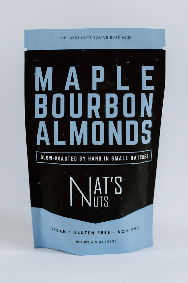 Nat's Nuts - Maple Bourbon Almonds - Bawston & Tucker - 