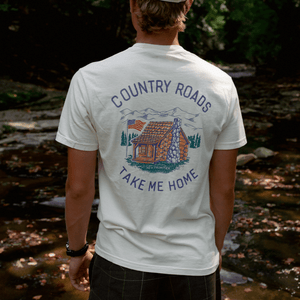 New Frontier - Country Roads Tee - Bawston & Tucker -