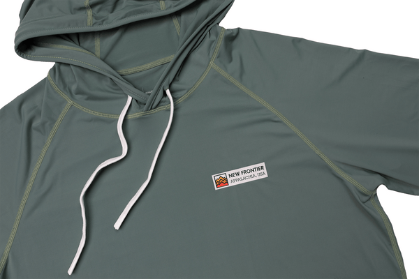 New Frontier - Frontier Flex Hoodie (Sea Green) - Bawston & Tucker - 