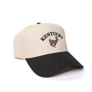 New Frontier - Kentucky Buck Hat (Coal / Off white) - Bawston & Tucker - 