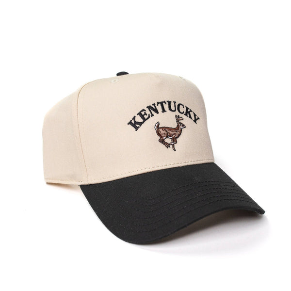 New Frontier - Kentucky Buck Hat (Coal / Off white) - Bawston & Tucker - 