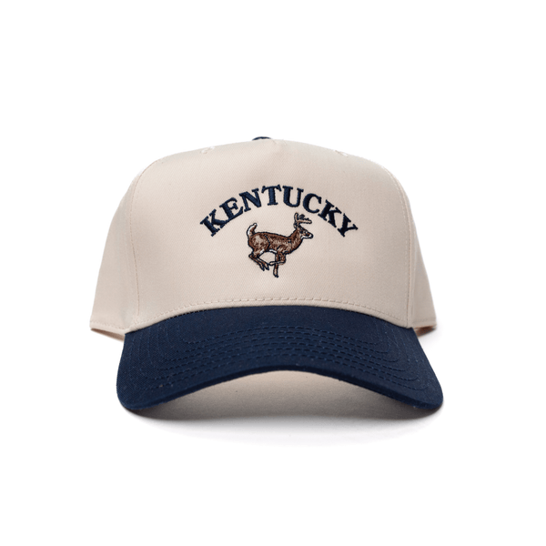 New Frontier - Kentucky Buck Hat (Navy/Off white) - Bawston & Tucker - 