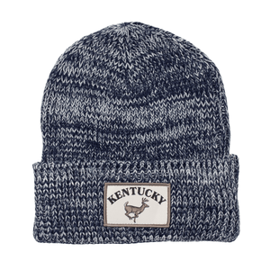 New Frontier - Kentucky Deer Beanie (Navy) - Bawston & Tucker - 