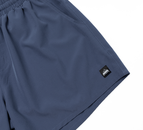 New Frontier - Men’s All Day 5" Short (Slate) - Bawston & Tucker - 