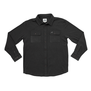 New Frontier - Men's Flex Flannel (Coal) - Bawston & Tucker - 