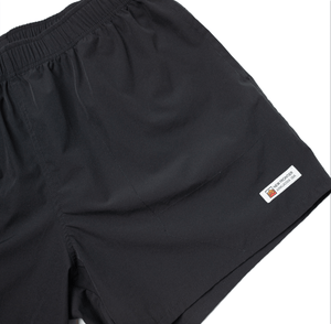 New Frontier - Men’s Journey Tech 5" Short (Black) - Bawston & Tucker - 