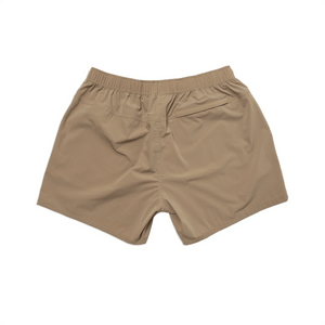 New Frontier - Men’s Journey Tech 5" Short (Sahara) - Bawston & Tucker - 