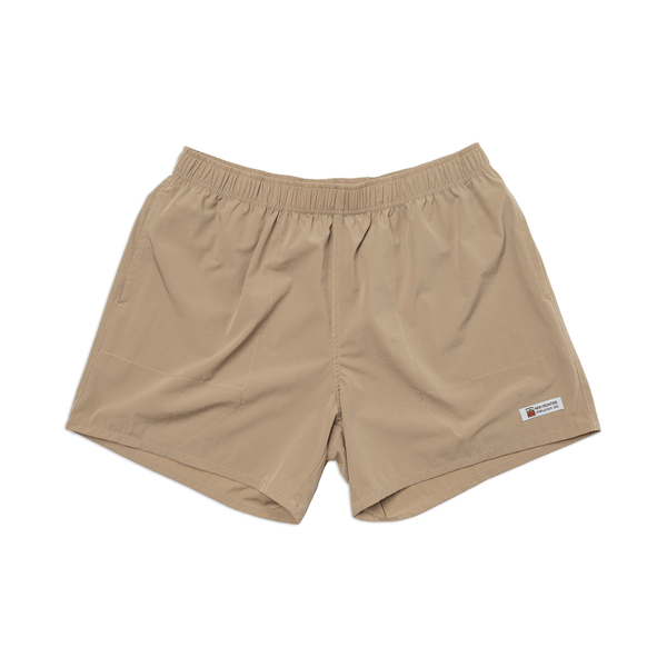 New Frontier - Men’s Journey Tech 5" Short (Sahara) - Bawston & Tucker - 