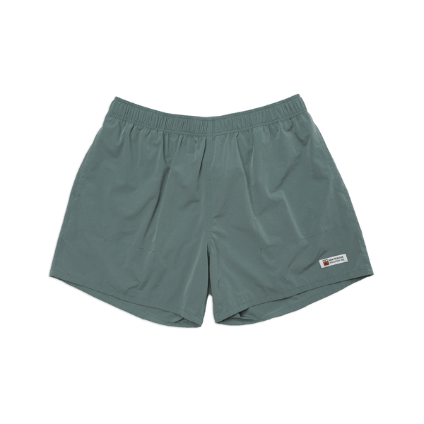 New Frontier - Men’s Journey Tech 5" Short (Spruce) - Bawston & Tucker - 