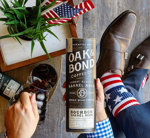 Oak and Bond Coffee Co. - Bourbon Barrel Aged Coffee - Bawston & Tucker - 