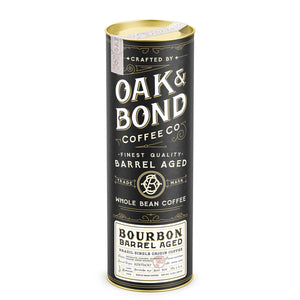 Oak and Bond Coffee Co. - Bourbon Barrel Aged Coffee - Bawston & Tucker - 
