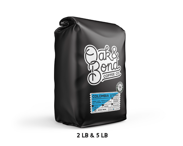 Oak and Bond Coffee Co. - Colombia La Esperanza Red Bourbon - Bawston & Tucker - 