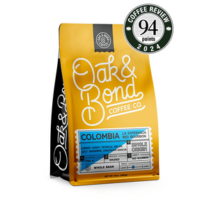 Oak and Bond Coffee Co. - Colombia La Esperanza Red Bourbon - Bawston & Tucker - 