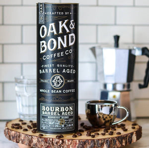 Oak and Bond Coffee Co. - Espresso Bourbon Barrel Aged Coffee - Bawston & Tucker - 