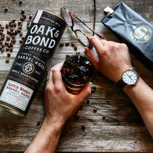 Oak and Bond Coffee Co. - Scotch Whisky Barrel Aged Coffee - Bawston & Tucker - 