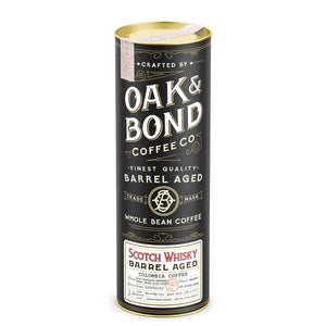 Oak and Bond Coffee Co. - Scotch Whisky Barrel Aged Coffee - Bawston & Tucker - 