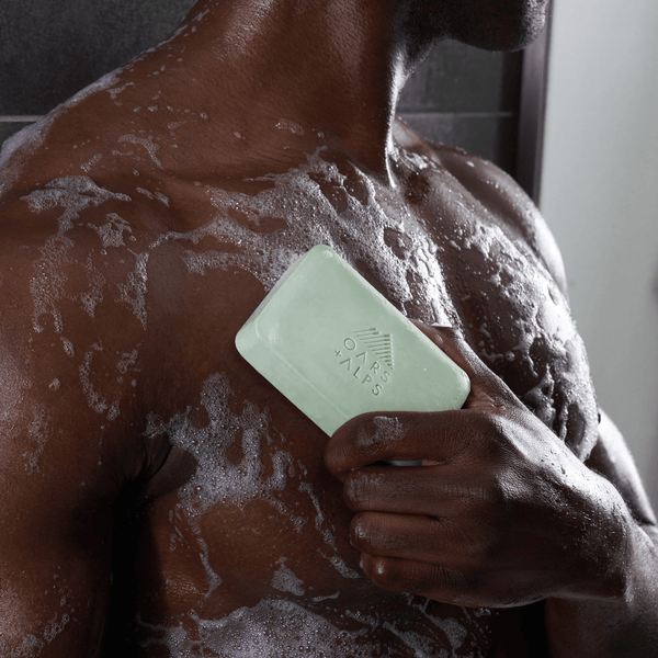 Oars + Alps - Epsom Salt Men's Bar Soap, Post Gym Recovery - Bawston & Tucker - 