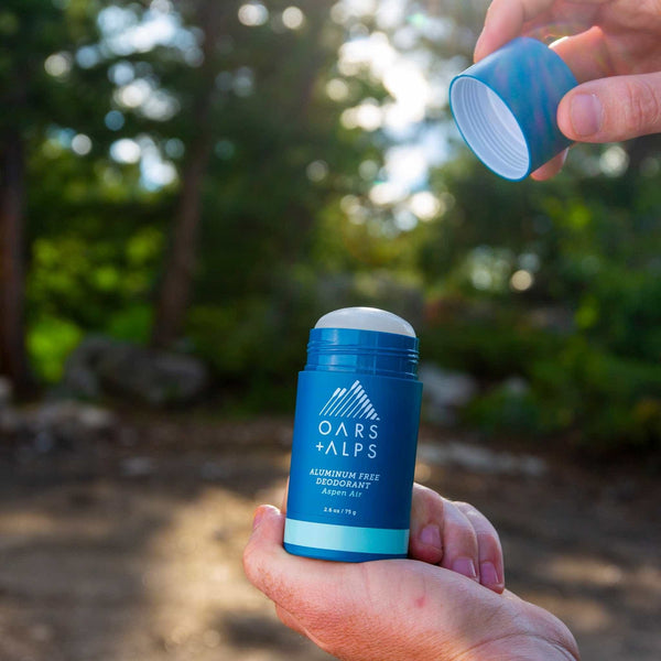 Oars + Alps - Men’s Aluminum Free Deodorant, Clean + Clear - Aspen Air - Bawston & Tucker - 