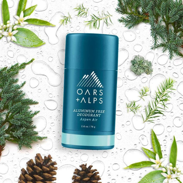Oars + Alps - Men’s Aluminum Free Deodorant, Clean + Clear - Aspen Air - Bawston & Tucker - 