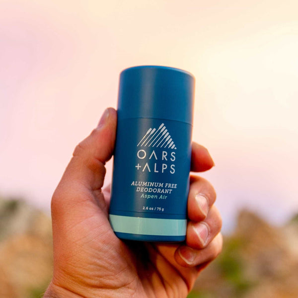 Oars + Alps - Men’s Aluminum Free Deodorant, Clean + Clear - Aspen Air - Bawston & Tucker - 